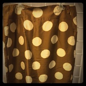 Banana Republic silk skirt.